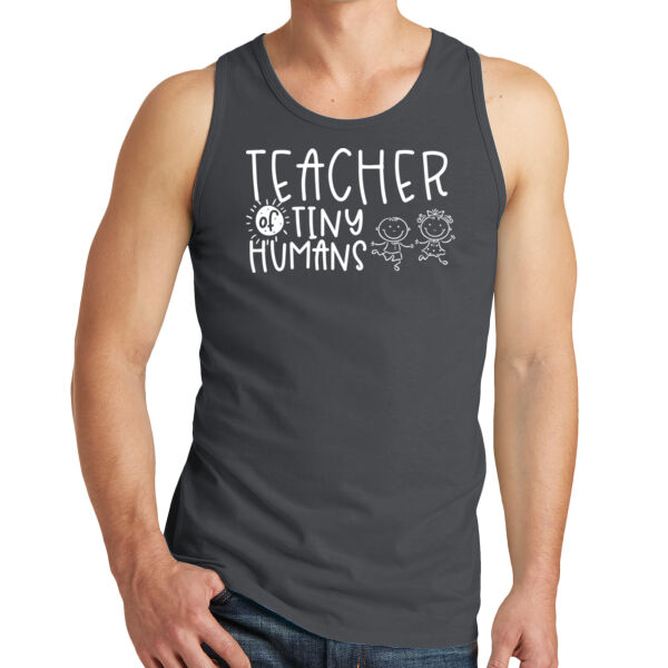 Teacher of Tiny Humans_Beach Wash Tank_White Thumbnail